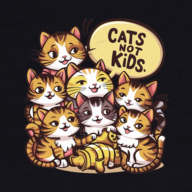 cats not kids by alby store